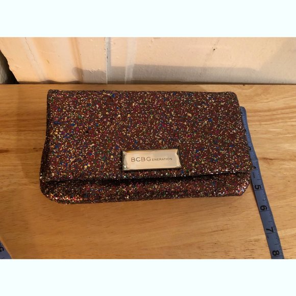 BCBG Clutch in Glitter Fabulousness - Picture 3 of 4